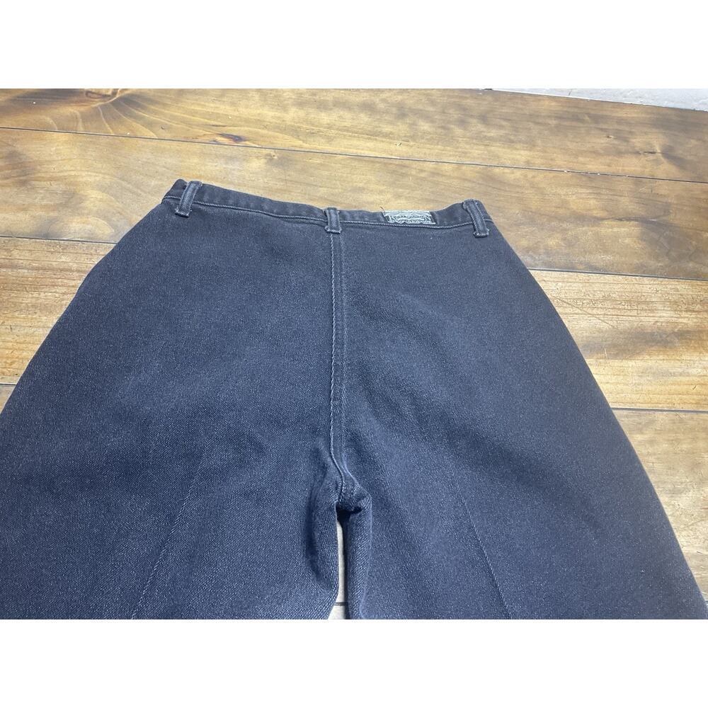 Vintage Rockies Rocky Mountain Jeans Womens 7/8 Black High Rise Western 90s - Picture 6 of 10